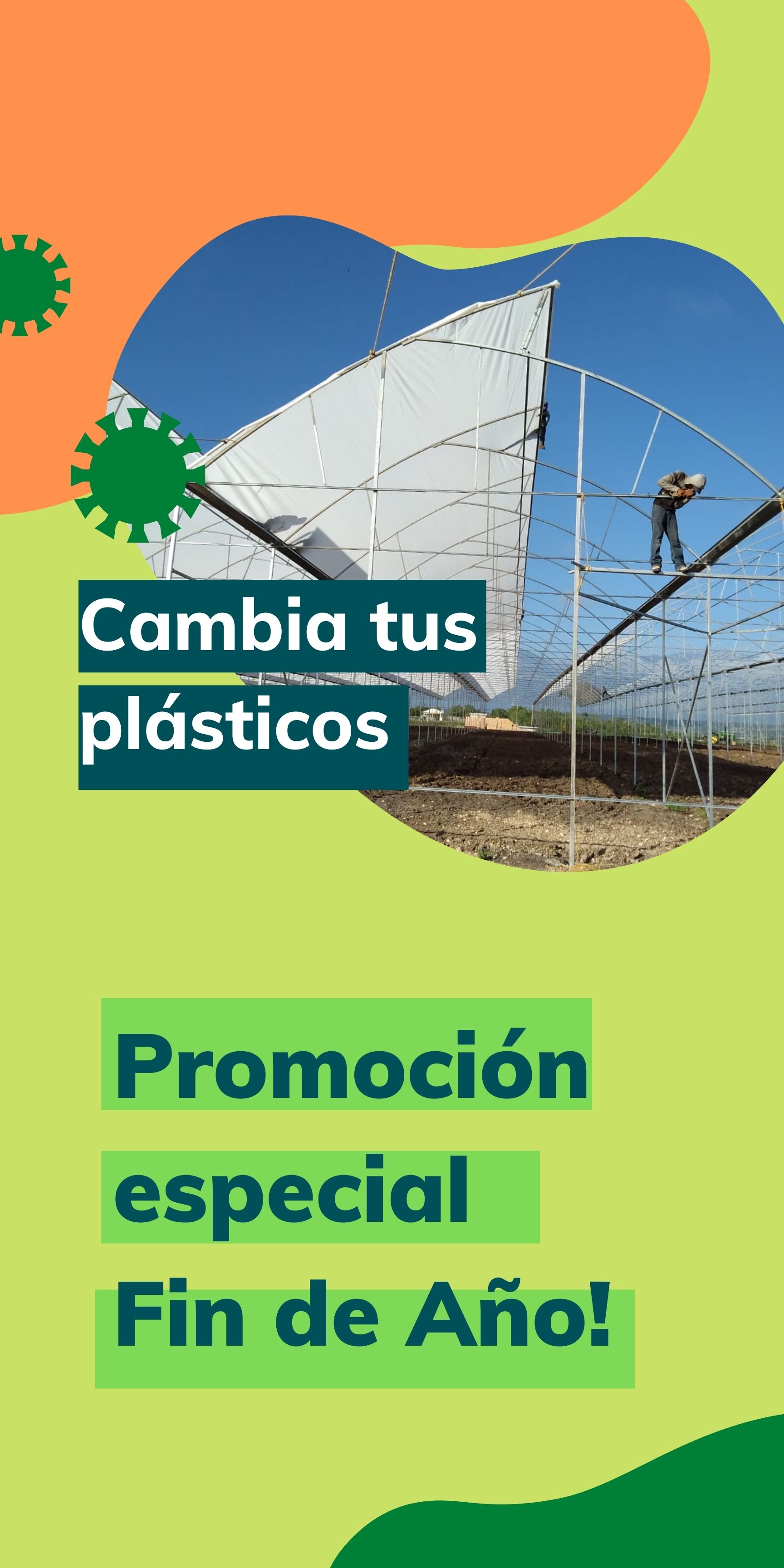 Plástico para invernadero